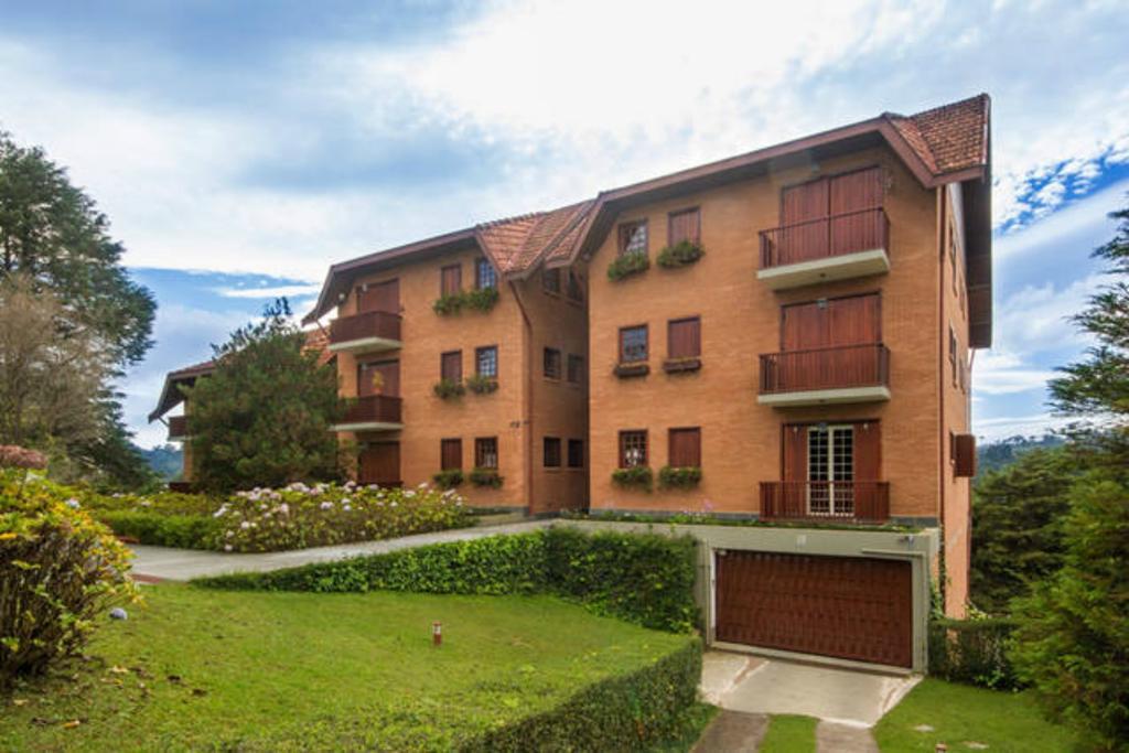 Apartamento Espacoso Vista Montanha Campos do Jordão Kültér fotó